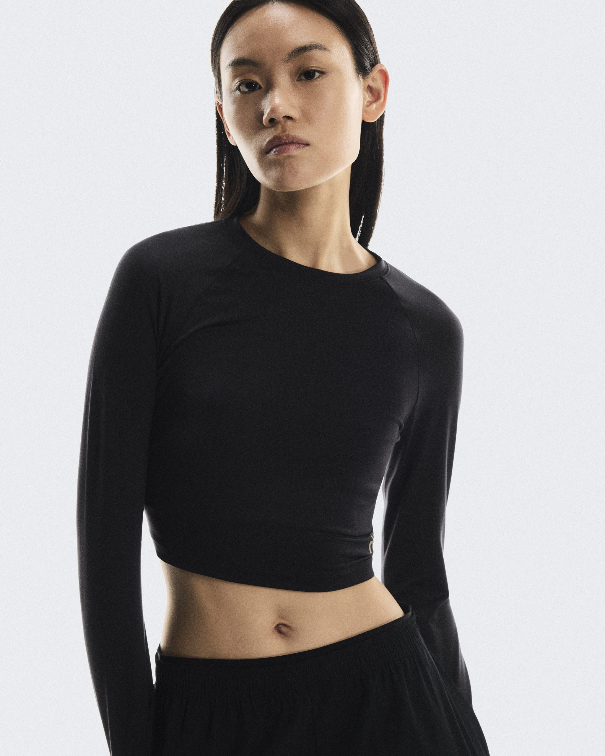 Women's Studio Long-T Crop - Image 3